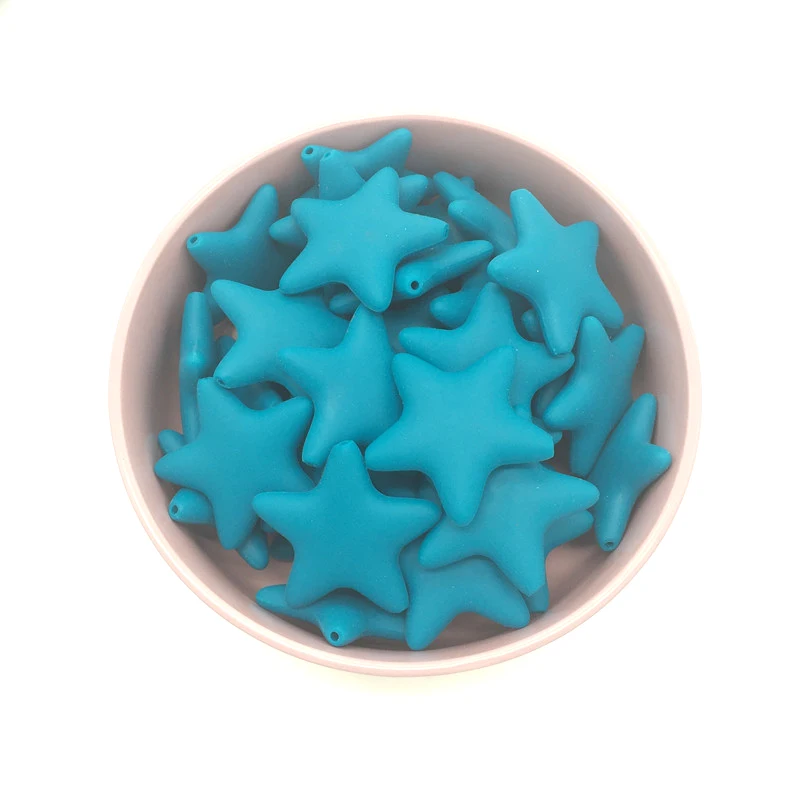 Hot Silicone 100% Food Grade Baby Beads Teething Wholesale Teething Silicone Beads Toys