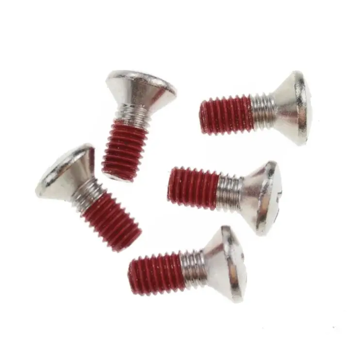 Stainless Steel Nylock Screws Self Locking Threads Oval Head Phillips Drive 8# - 32 Fastener