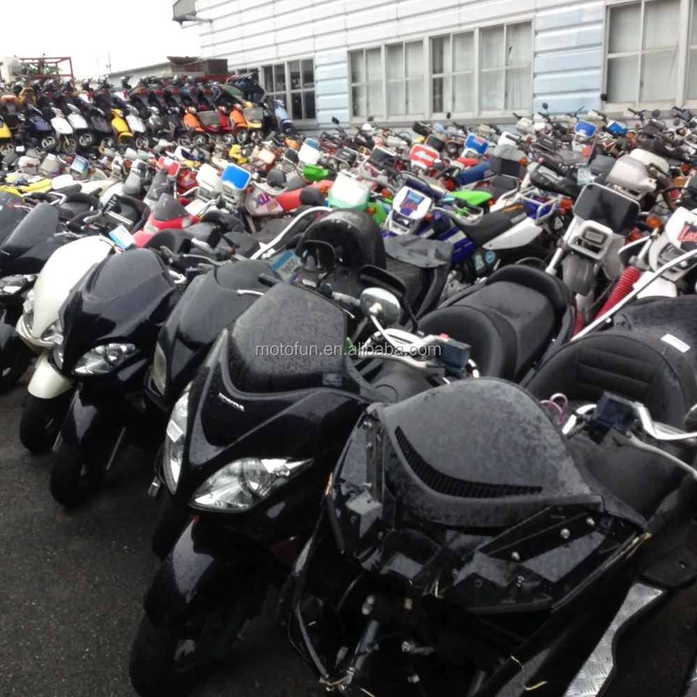 Japanese used scooter refitted repaired factory export