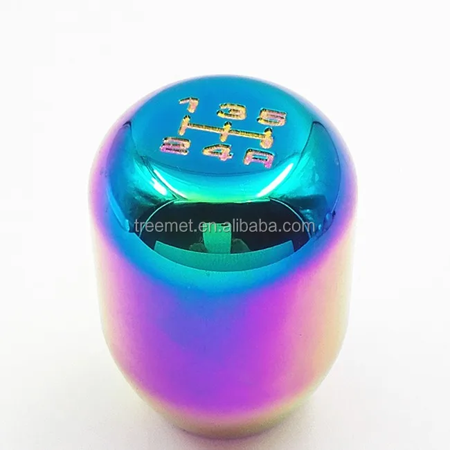 Neo Chrome 5 Speed Type R Style titanium shift knob