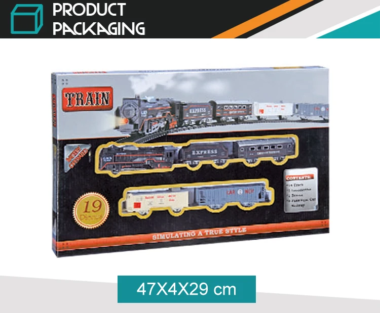 Kids favour birthday gift 5 carriages scrap train rail cheap electric cars for sale