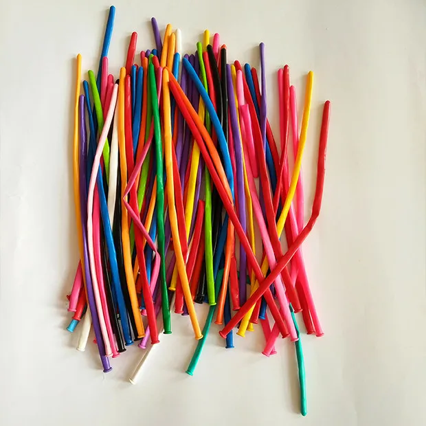 0.8 1 1.5 1.8 LONG SHAPE MAGIC MACARON CHROME 260 360 660  MODELING  LATEX BALLOONS