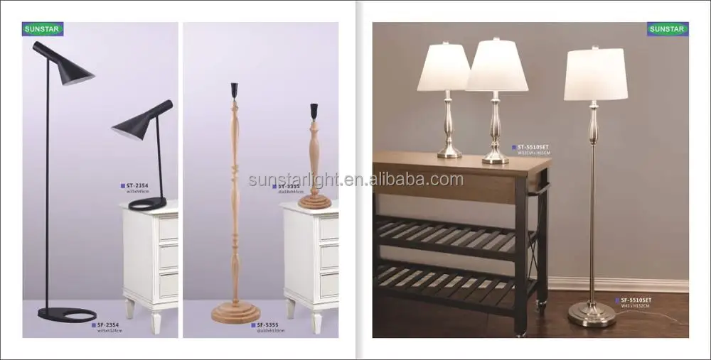 Satin Nickel Brushed Steel 3-Piece Floor and Table Lamp Set