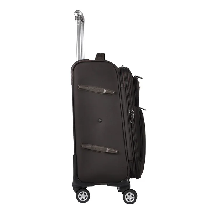 New Design High Quality 600D nylon trolley travel luggage bag with leisure style