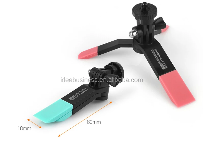 
Mini Tropod for Mobile phone Mini Tripod for Gospro Camera Selfie Mini Flexible Metal Tripod +Mobile Bracket Clip Stand 