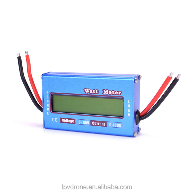 Digital LCD Screen 100A 60V DC RC Helicopter Airplane Battery Power Analyzer Watt Meter Balancer FOR RC Hobby