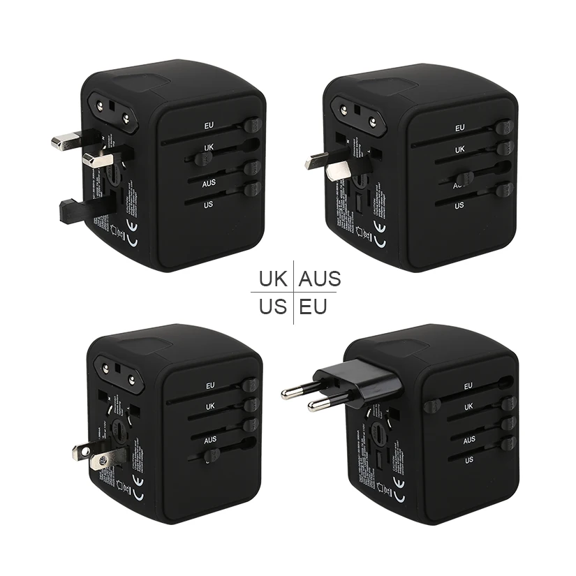 Star hotel mobile phone and camera charger SL-199-4U EMC certified 4 USB universal travel adapter