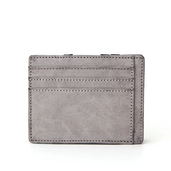 Custom Leather RFID Blocking Magic Wallet