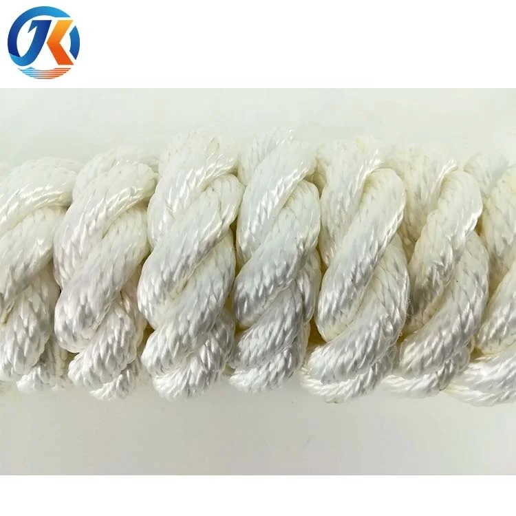 6mm 8mm 10mm 12mm 16mm 20mm white nylon fishing mooring polypropylene floating rope for boating