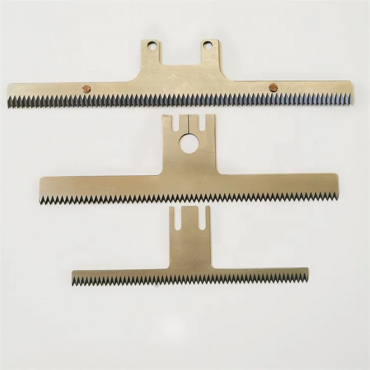 Нож с зубчатым лезвием для упаковочной машины, изготовленный по индивидуальному заказу
