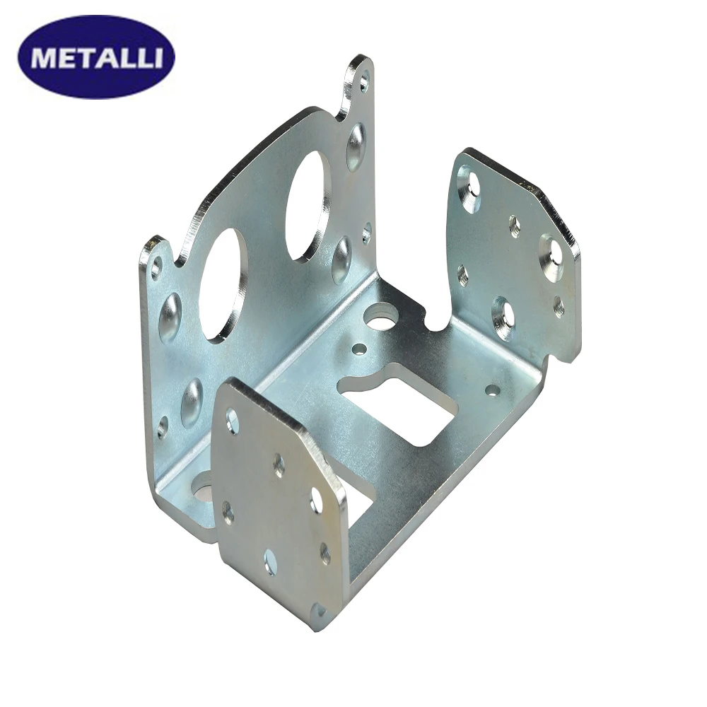 Hot stamping cabinet frame laser cutting aluminum parts for furniture corner bracket