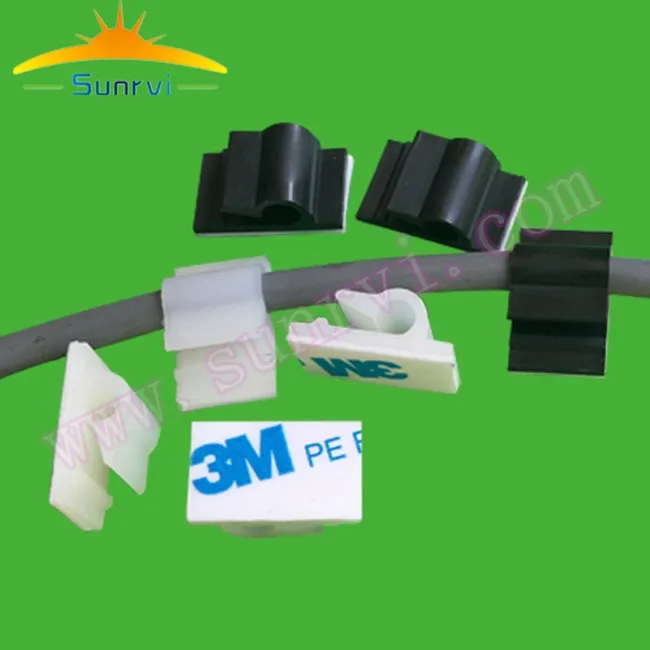 Adhesive Car Cable Clips Cable Winder Drop Wire Tie Fixer Holder Cord Organizer Management Desk Cable Tie Clamps