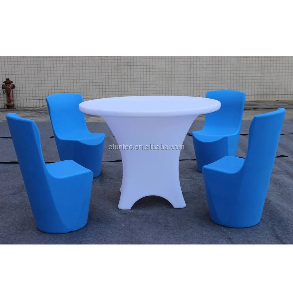 Современный дизайн, коммерческая мебель для ресторана, красочный экологически чистый пластиковый стол и стулья для улицы