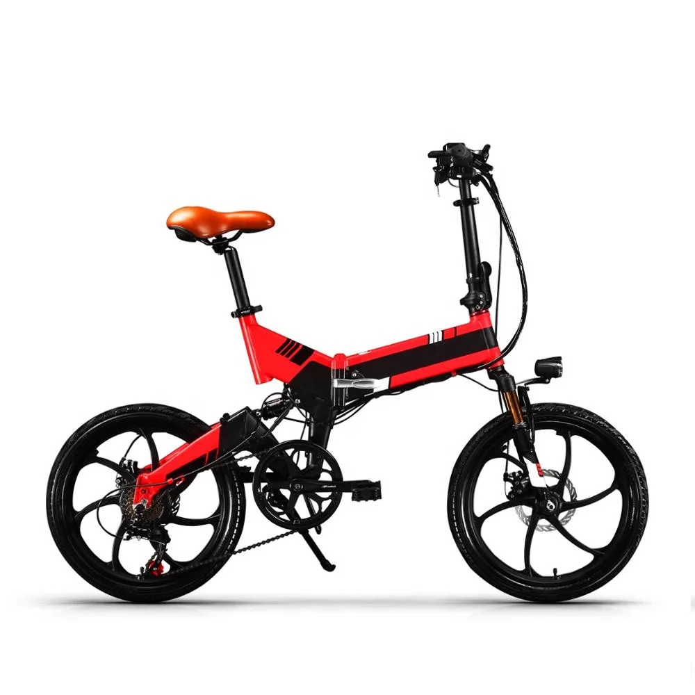 2018 Latest Lightweight Green Power Low Carbon Foldable 20 inch foldable ebike