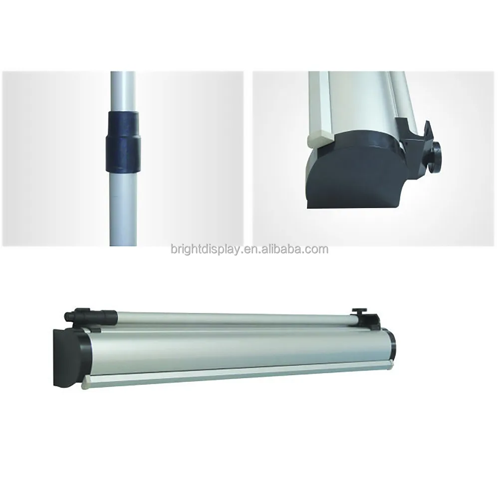 
Customized retractable aluminum roll up banner stand display for selling. 