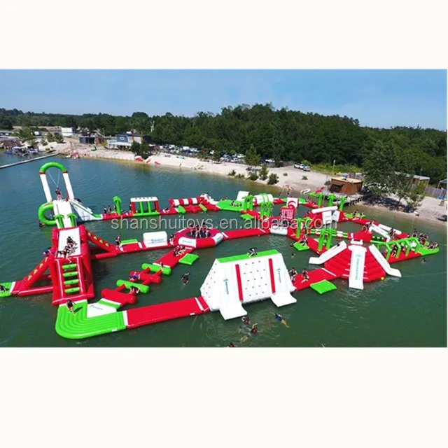 Высокое качество надувные прыгающий батут плавающей воды парк игры гигантские взрослые играть оборудование для продажи