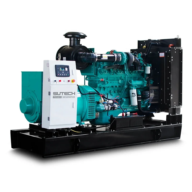 Open or silent 200kw diesel generator with Cummins diesel generator 250kva