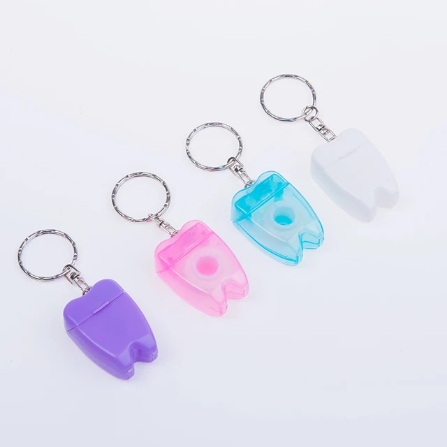 ISO CE approved high quality dental floss waxed&mint 15m