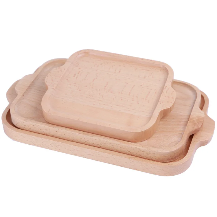 Fruit tray new design wood tea tray for Wood Compartment Tray