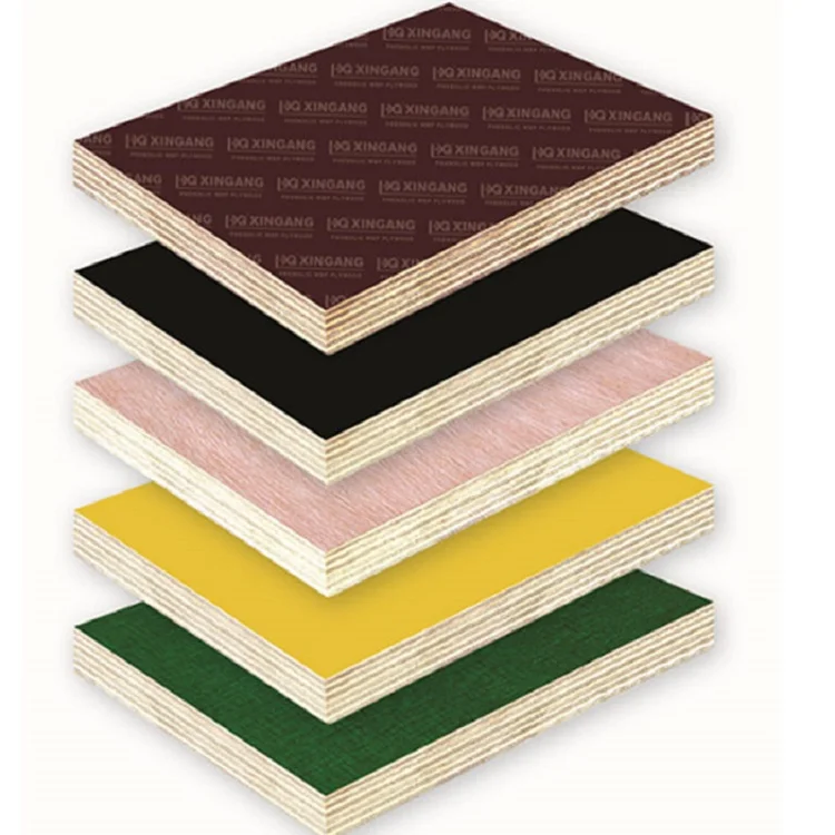 18 mm hardwood construction formwork plywood film  faced ply wood
