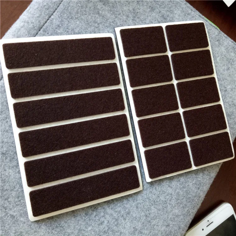 Heavy Duty Self Adhesive Furniture Felt Pads/felt furniture slider pads/felt glider pads