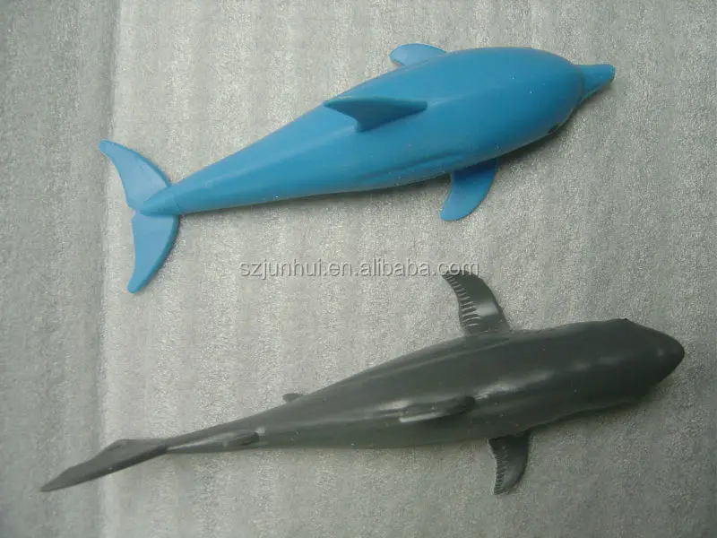 squishy sea animal plastic shark toy