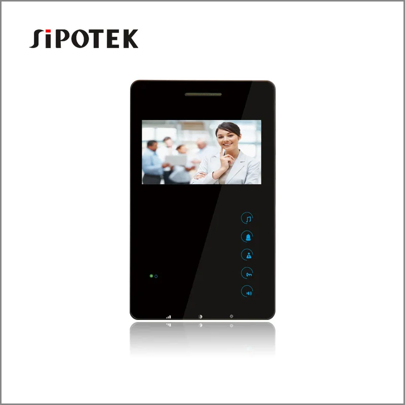 Дешевый цветной видеодомофон 4,3 дюйма с монитором «свободные руки», система умного дома, домофоны для виллы с камерой с отверстиями