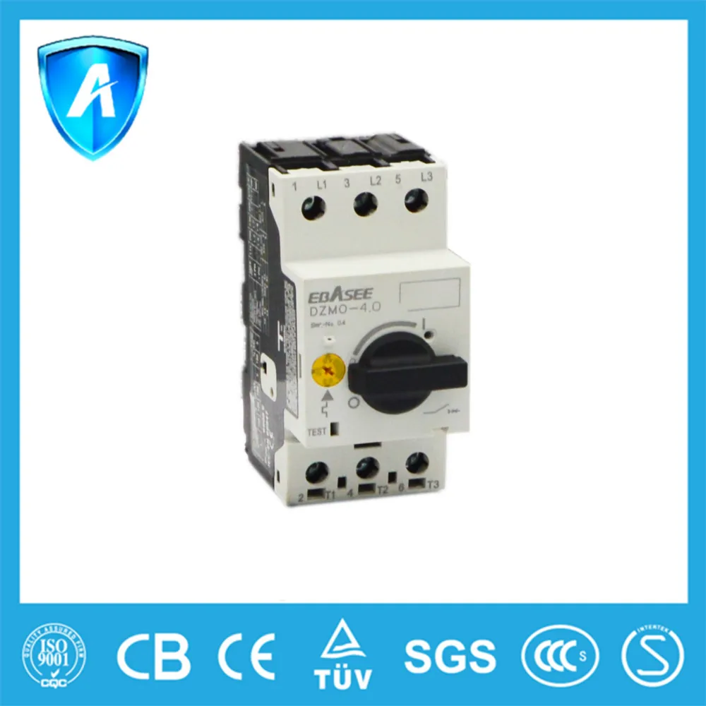 DZMO-4.0 Защита двигателя выключатель прошел Сертификат ISO 9001