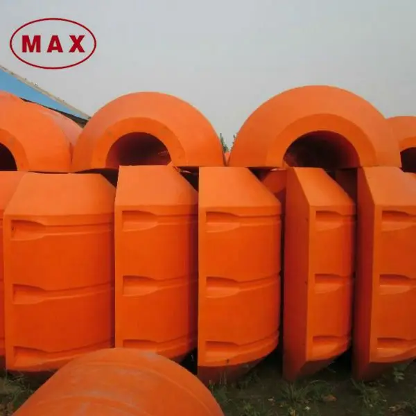 Polyurethane foal filled floater, plastic used pontoon floats for boats