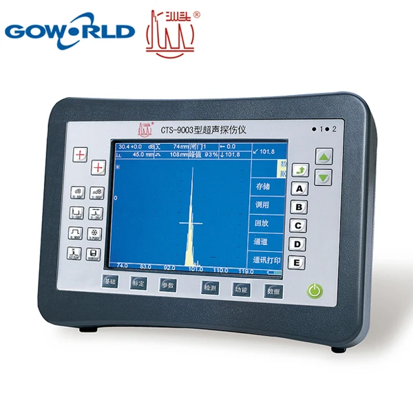 GOWORLD CTS-9003 моно-канал ультразвуковой дефектоскоп для большой литье и ковка инспекции НК тестирования оборудования