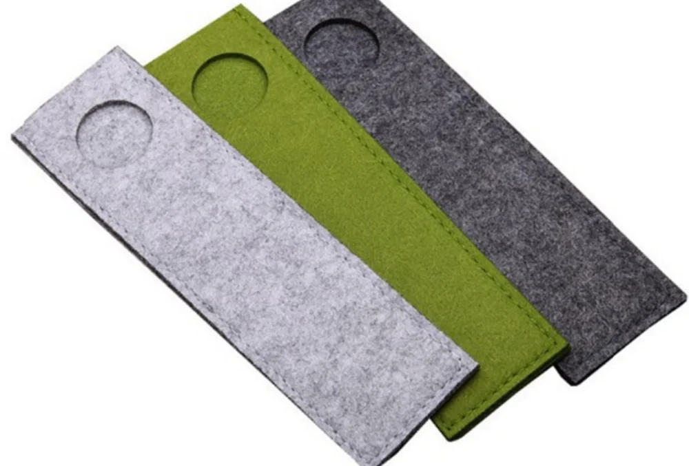 Китайский поставщик милая подставка одиночная черная бархатная коробка для ручек органайзер держатель чехол на заказ войлочный мешочек подарочной упаковки