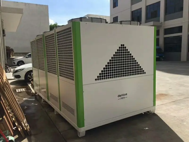 Top Chiller R404A Refrigerant 40TR Air Cooled Water Chiller for Pet Injection Moulding Machine