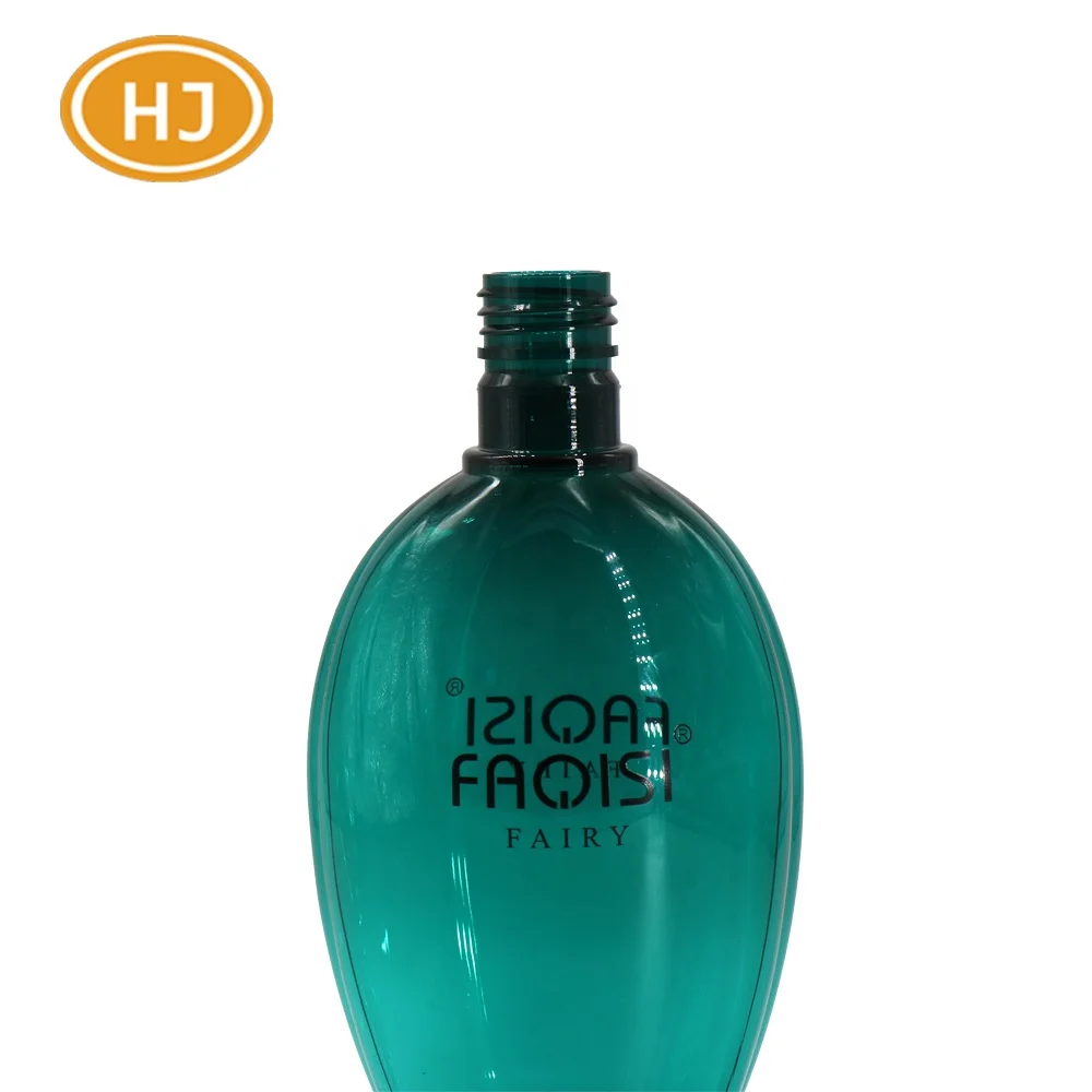 
High quality Oval Shape 300ml Empty Plastic PET Bottle 