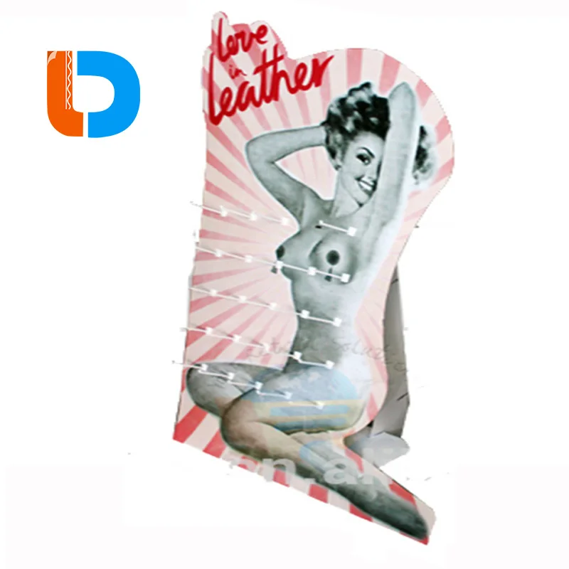 OEM outdoor stand display movie figure cardboard display advertising standee