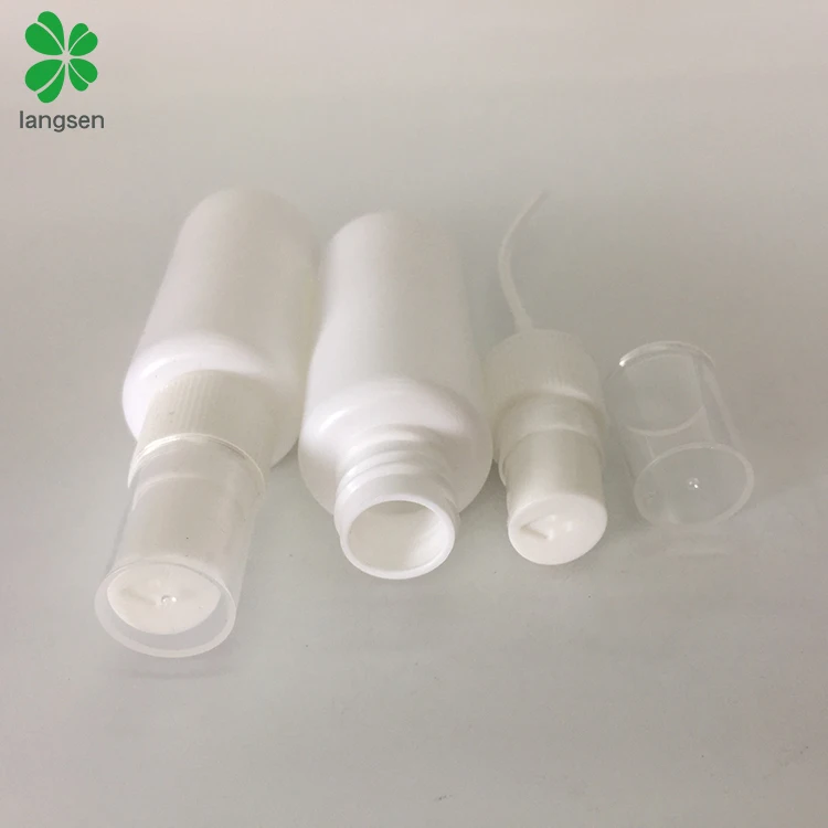 Pharmaceutical usage plastic 30ml fine mist spray bottle, 1 oz spray bottle container for liquid medicine