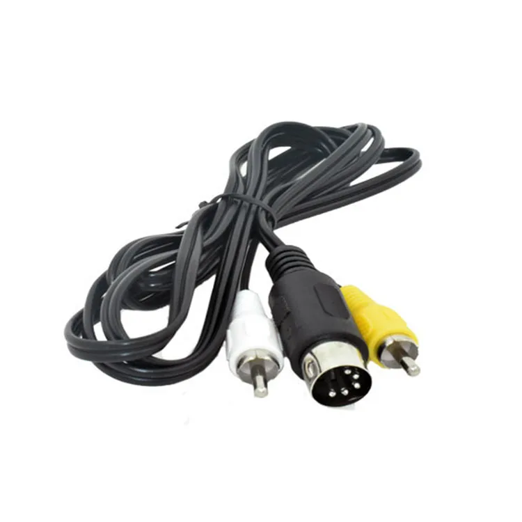 LBT Hot Selling Cable  Audio Video AV Composite/Component RCA Cable for Sega Saturn Console System 1.8m