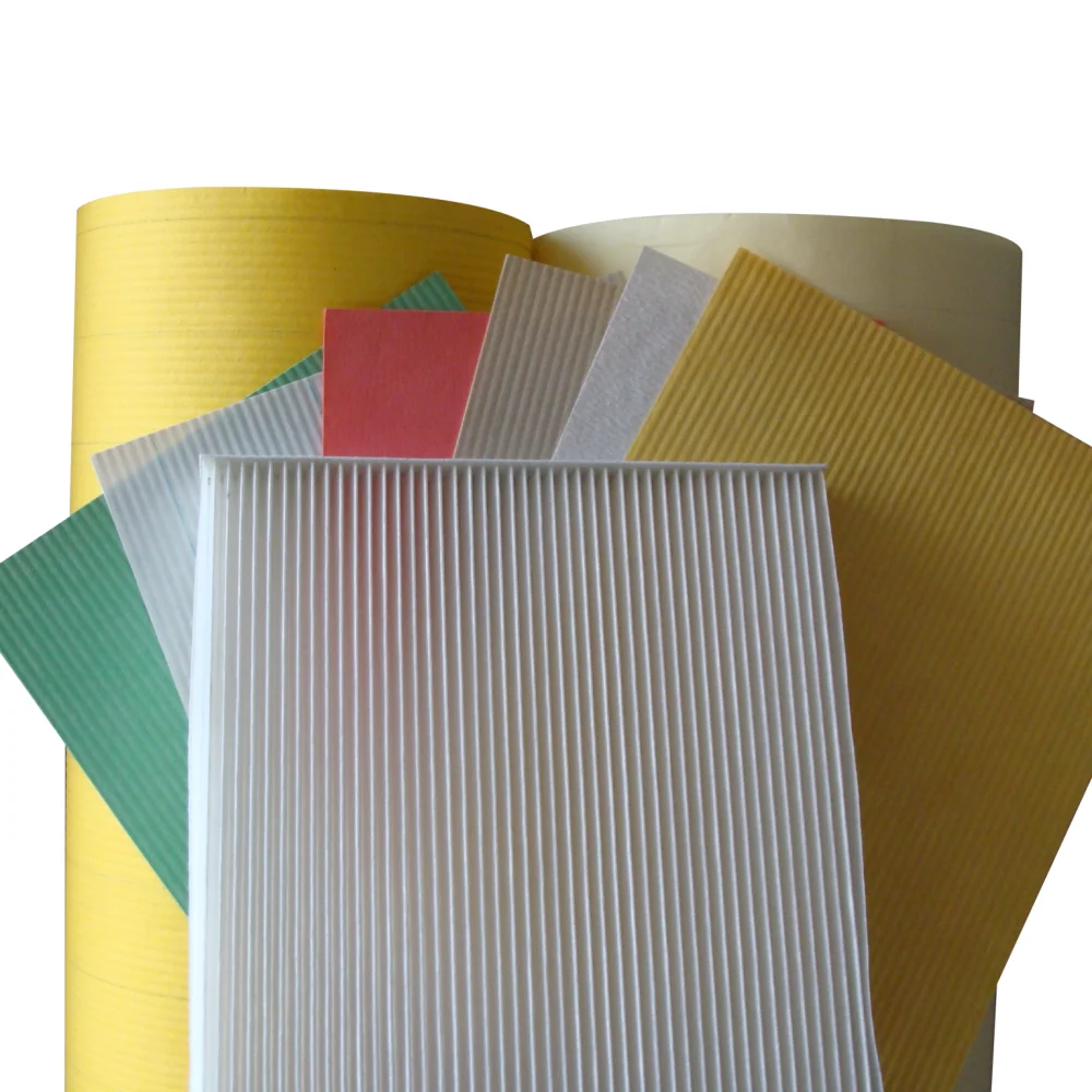 Wood pulp air filter paper for car