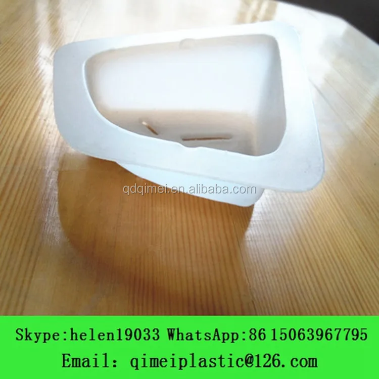 OEM thermoforming White PP blister packaging tray
