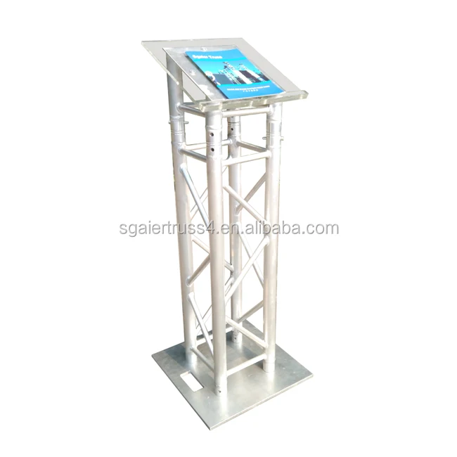 Sgaier truss adjustable lectern acrylic podium pulpit lectern acrylic desktop lectern