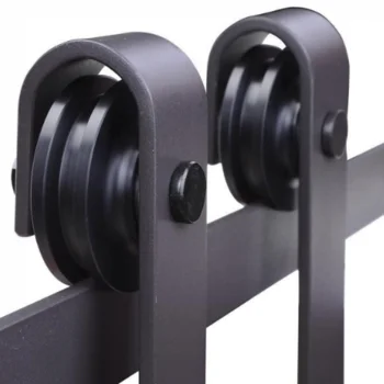 Bending Easy to Install with Installation Manual High quality sliding barn door hardware