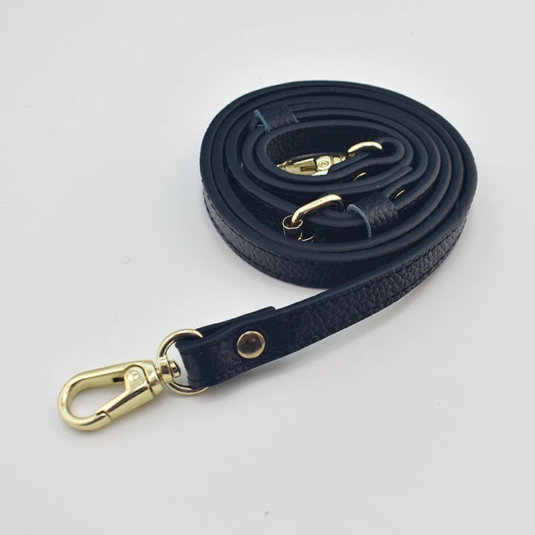 
Wholesale Crossbody Bag Accessories Adjustable Long Shoulder belt genuine leather Bag straps 