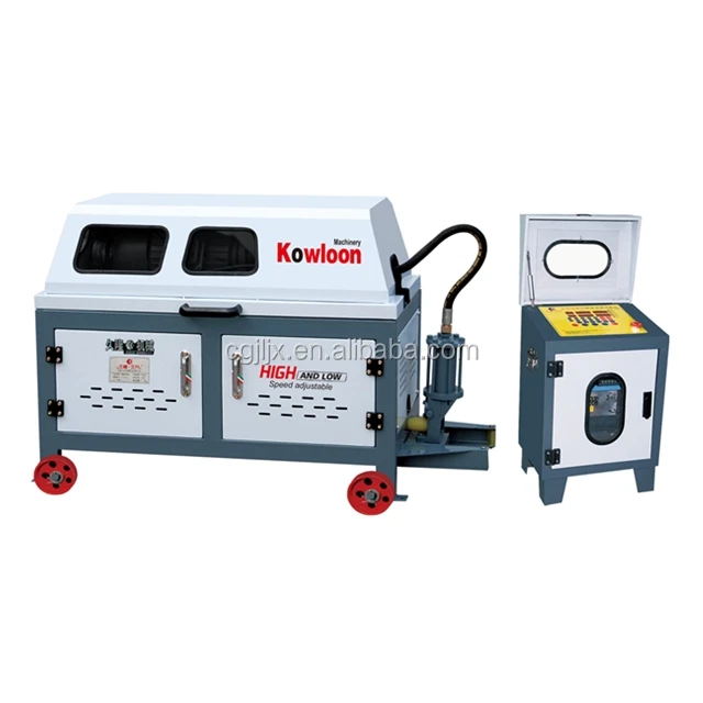 Mobile Rebar Pipe Adjustment Straightening and Cutting Digital Automatic Control Machine