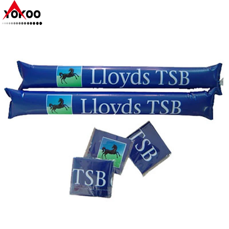 
cheap PE cheering sticks for inflatable advertising 