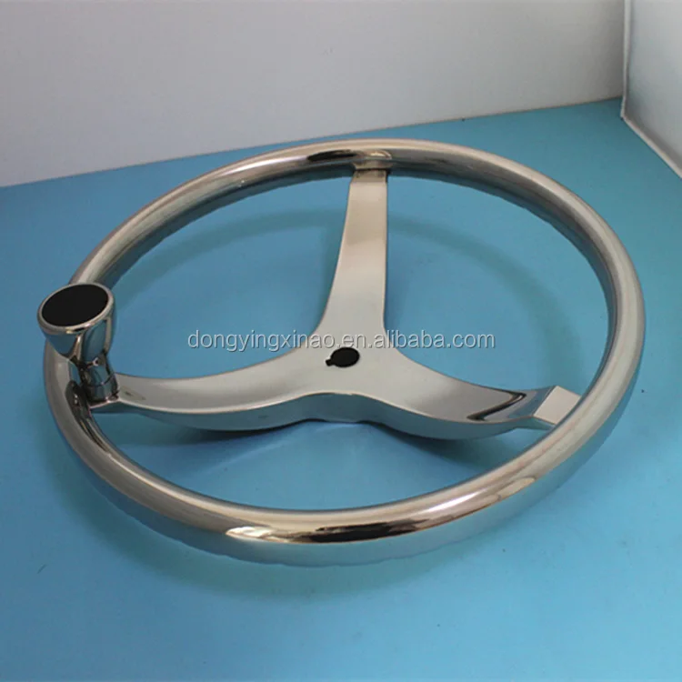 
Hot Sale Stainless Steel Boat Steering Wheel 
