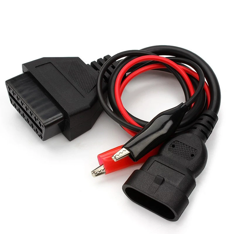 OBD OBD2 3 pin to 16 pin diagnostic adapter cable wire harness for Fiat Lancia Alfa C/A5