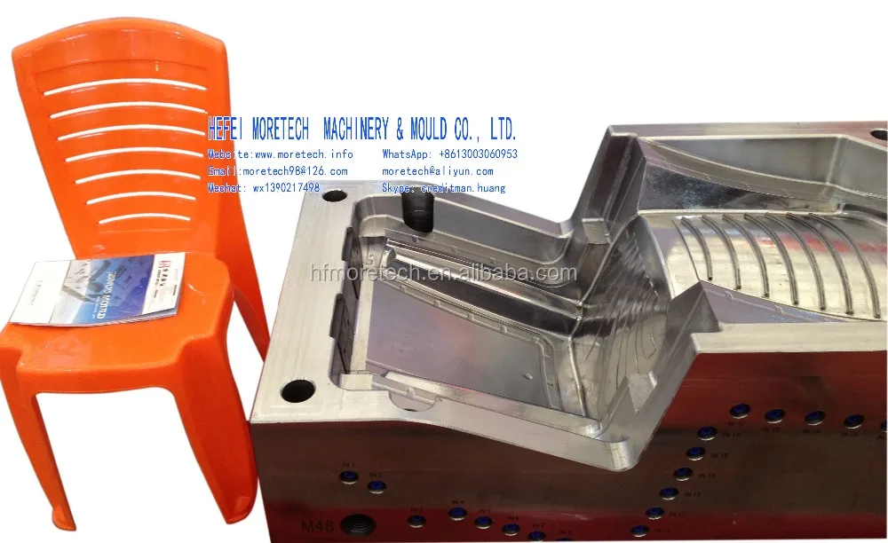Plastic chair injection moulding machine