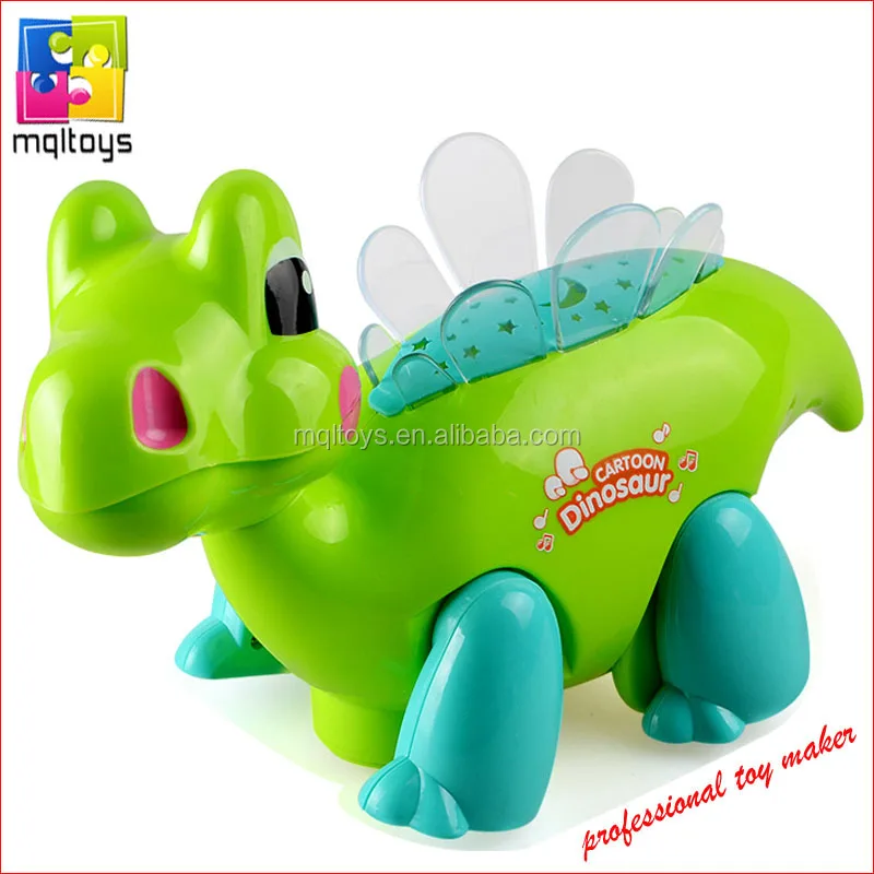 
B/O dinosaur bump & go light sound cartoon dinosaur toy 