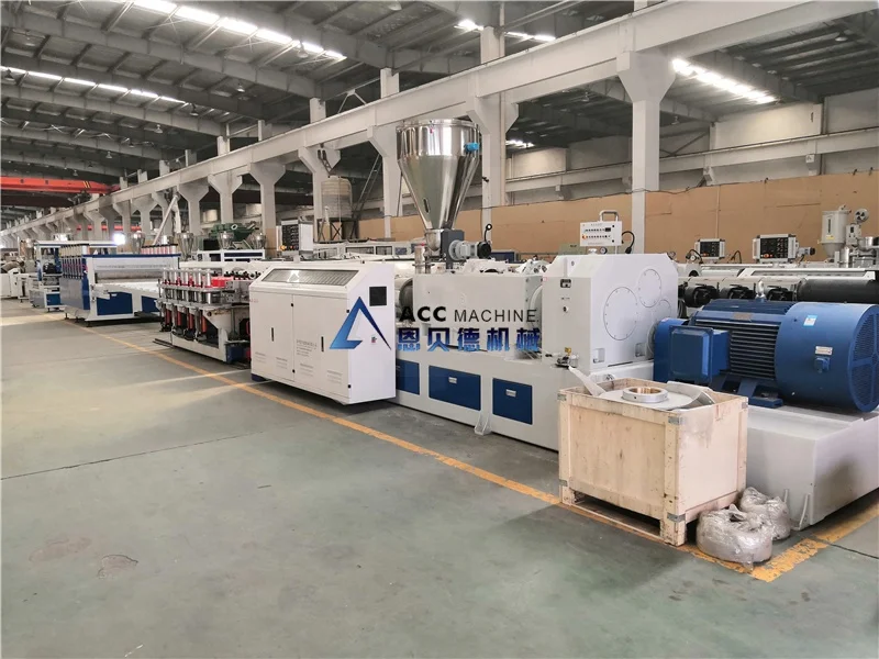 PVC furniture advertising plastic board making machine