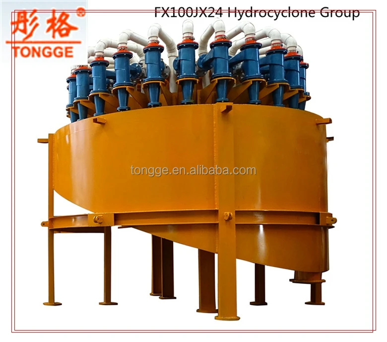 good quality Hydrocyclone for classifying and thickening of coal, mud and water