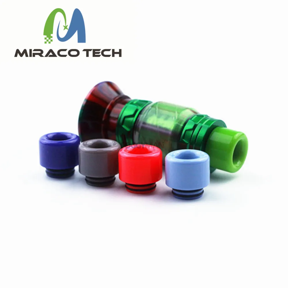 
Foggyman New Arrival Resin 810 drip tip Wide Bore Mouthpiece for TFV8 TFV12 Goon RDA Color Auto Changing 